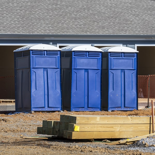 what is the cost difference between standard and deluxe porta potty rentals in Wolfe WV